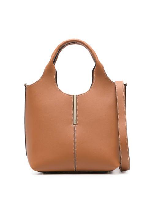 mini leather tote bag by TODS