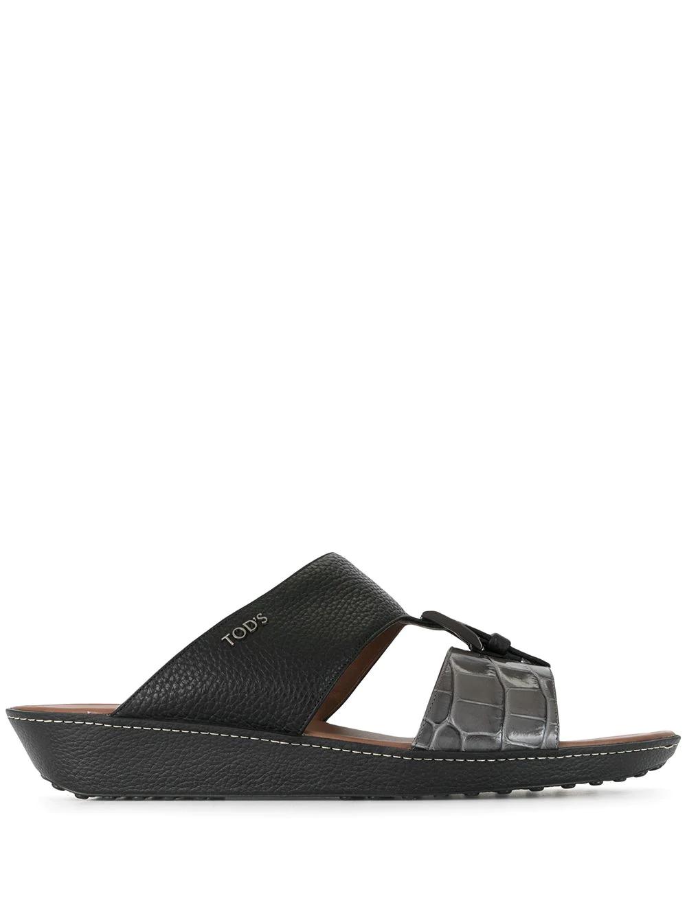 open-toe sandals by TODS
