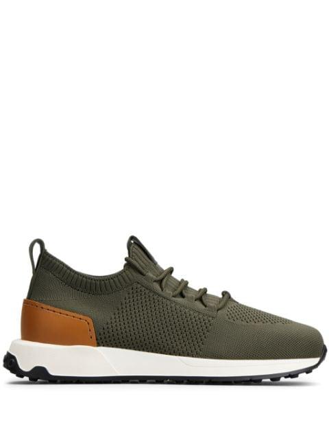 panelled knit sneakers by TODS