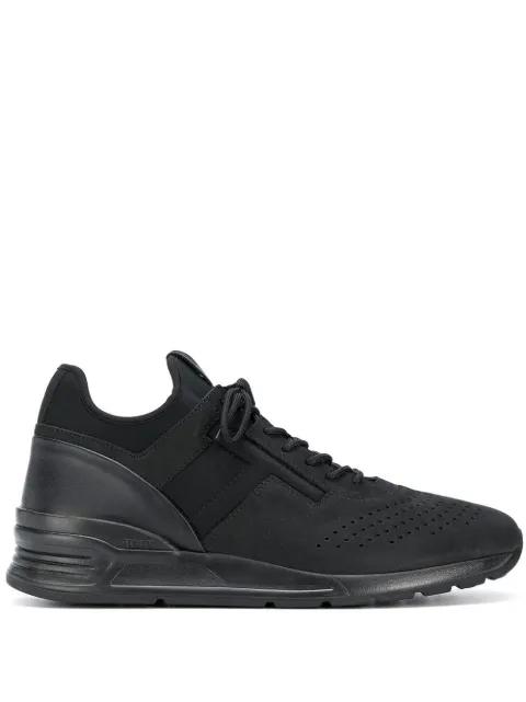 panelled lace-up sneakers by TODS