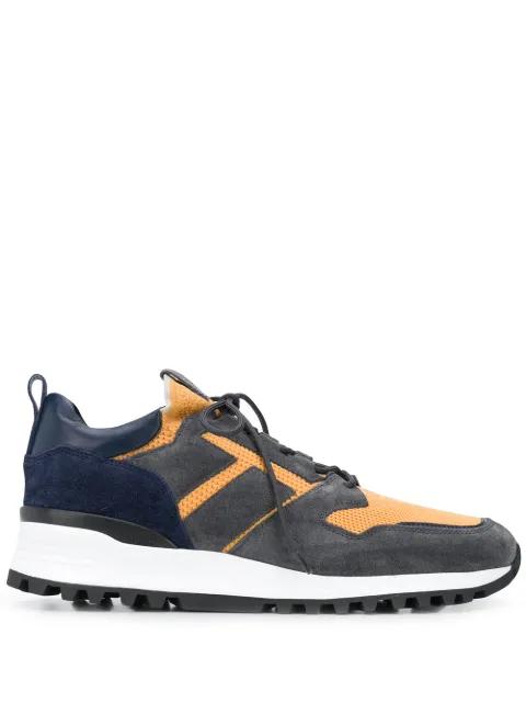 panelled low-top sneakers by TODS