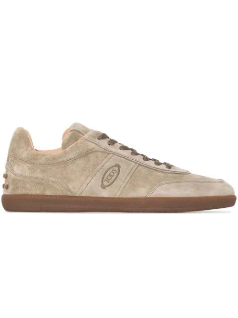 panelled low top sneakers by TODS