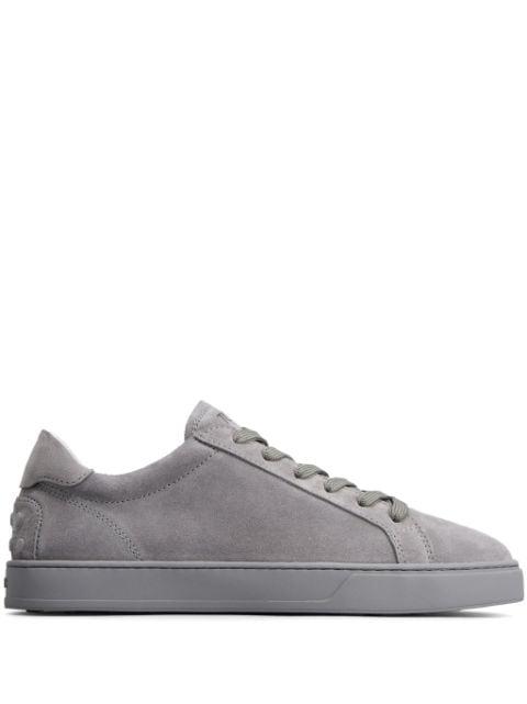 panelled suede sneakers by TODS