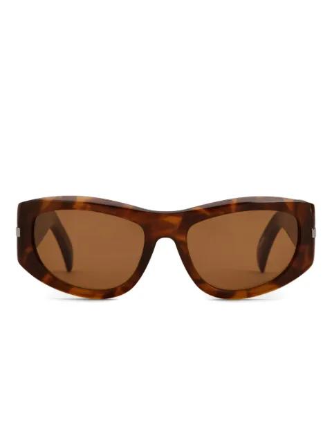 patterned geometric sunglasses by TODS