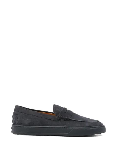 penny leather loafers by TODS