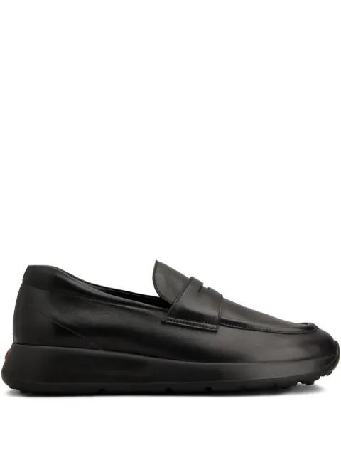 penny leather loafers by TODS