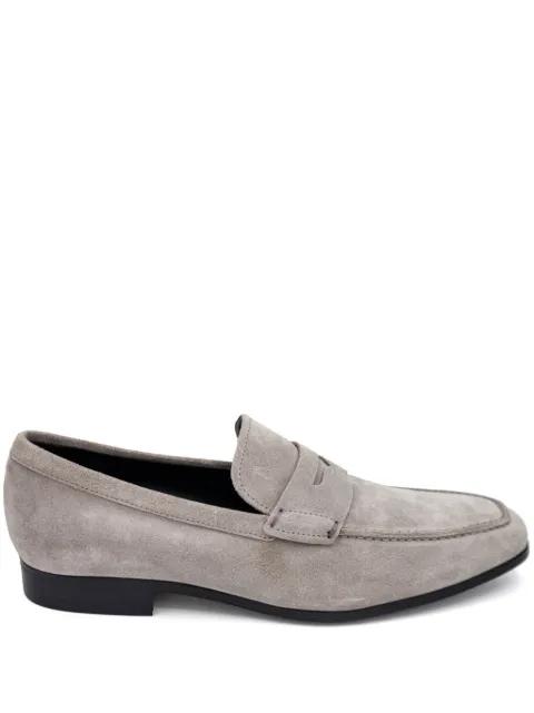 penny leather loafers by TODS