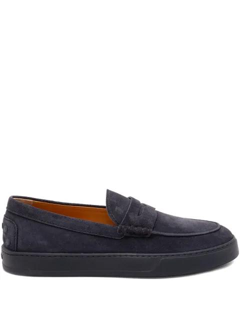 penny leather loafers by TODS
