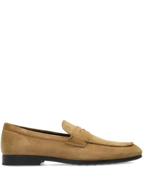 penny suede loafers by TODS