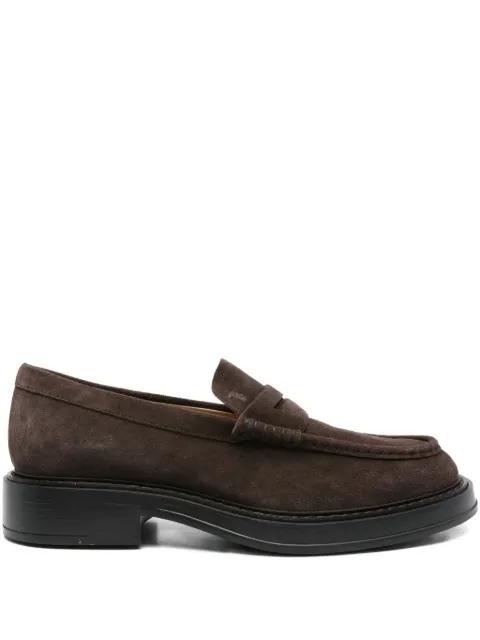 penny suede loafers by TODS