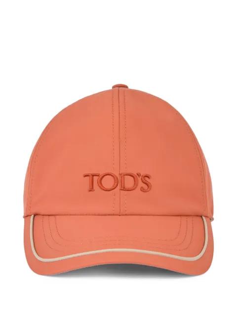 piping-trim baseball cap by TODS