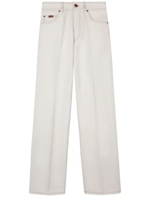 pressed-crease jeans by TODS