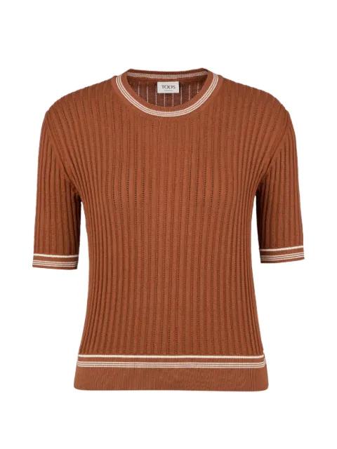 ribbed-knit top by TODS