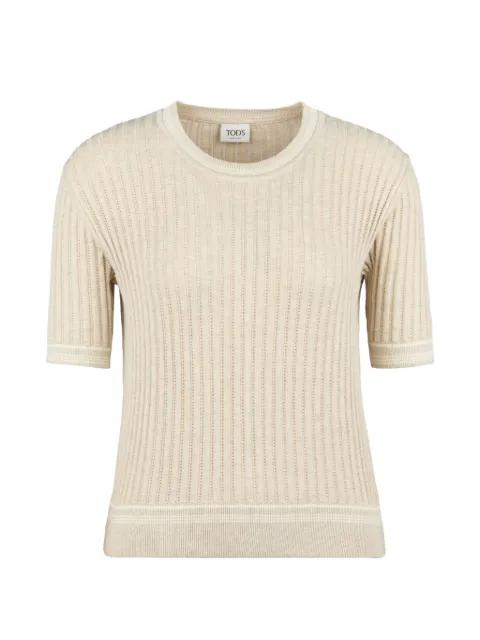 ribbed-knit top by TODS