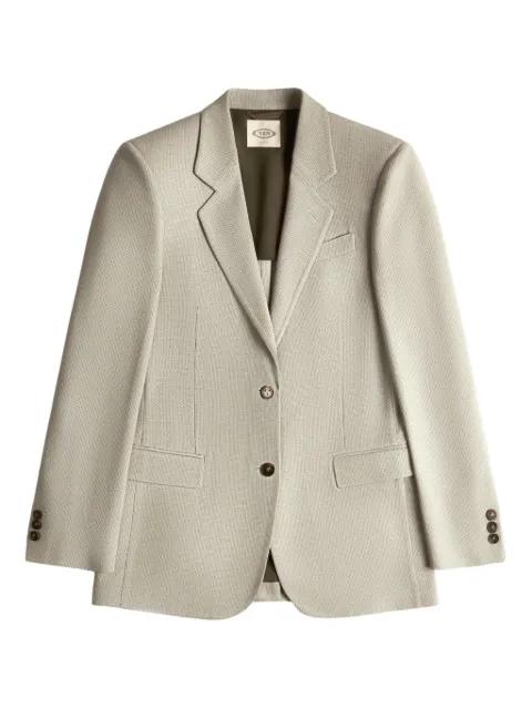 single-breasted blazer by TODS