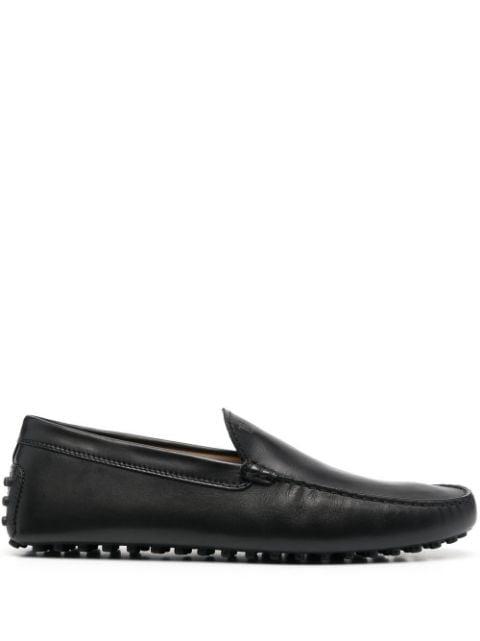 slip-on leather loafers by TODS