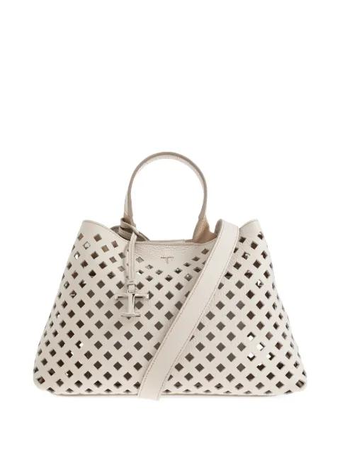 small leather tote bag by TODS