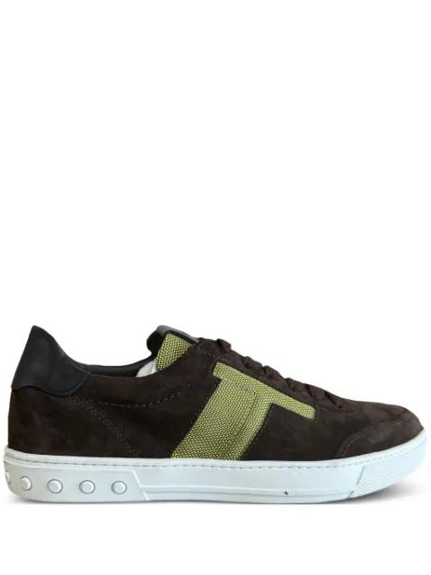 suede leather sneakers by TODS