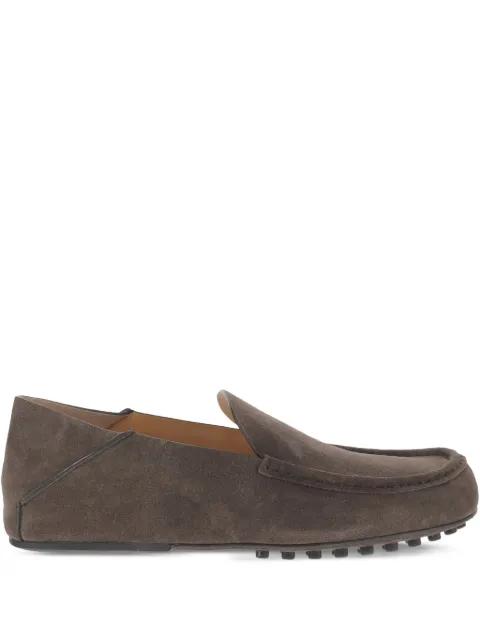 suede loafers by TODS