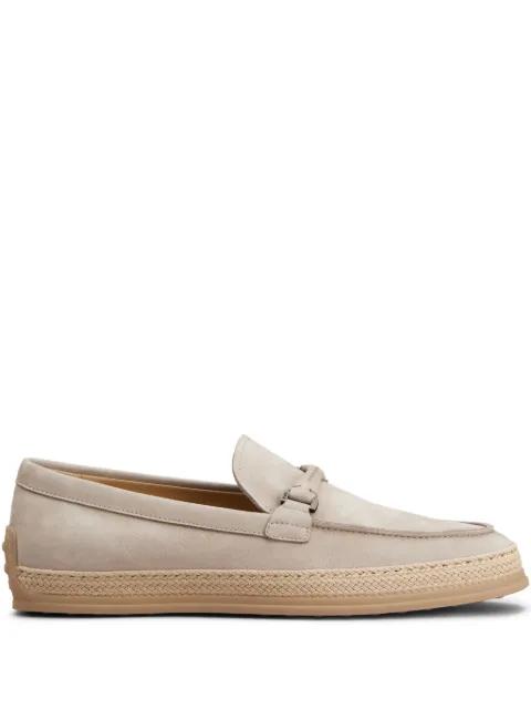 suede loafers by TODS