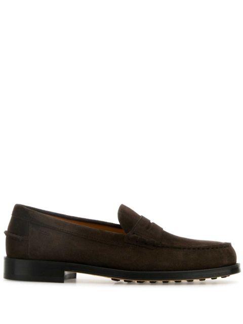 suede loafers by TODS