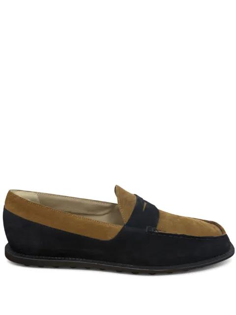 suede loafers by TODS