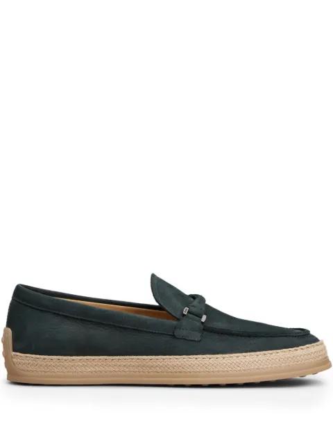 suede loafers by TODS