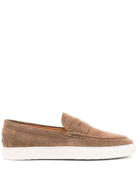 suede loafers by TODS