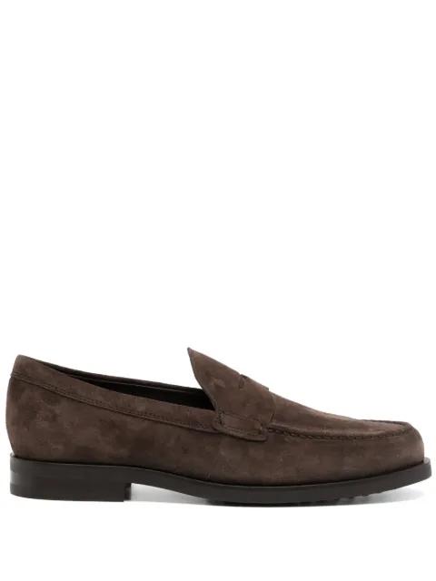 suede loafers by TODS