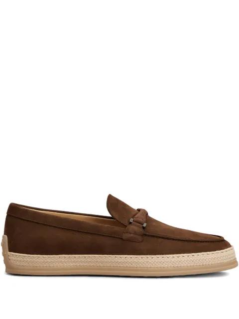 suede loafers by TODS