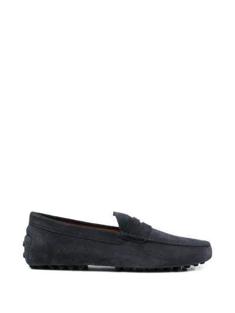 suede penny loafers by TODS