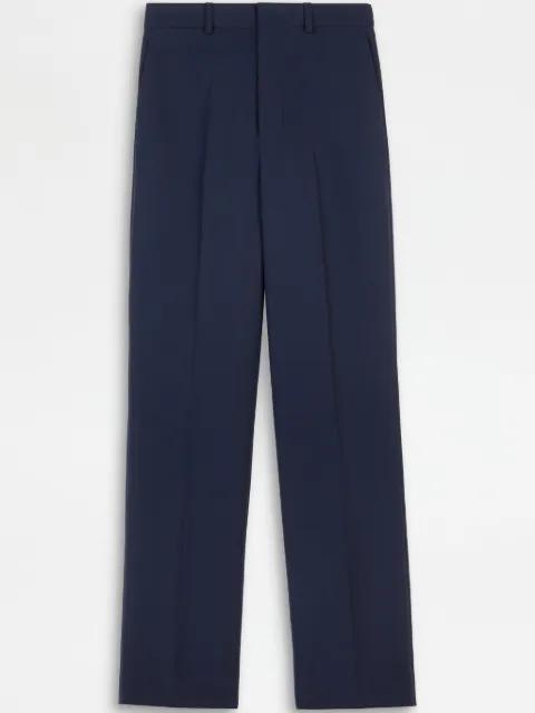 tailored straight-leg trousers by TODS