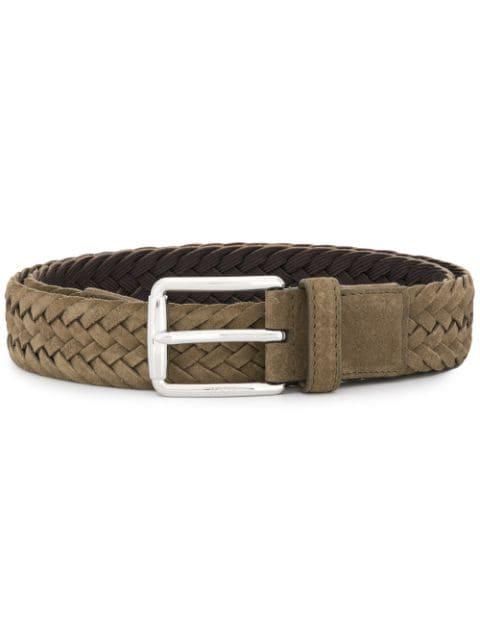 woven buckle belt by TODS