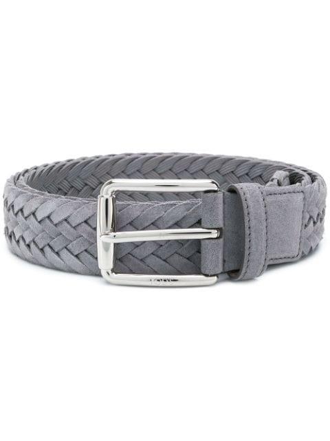 woven buckle belt by TODS