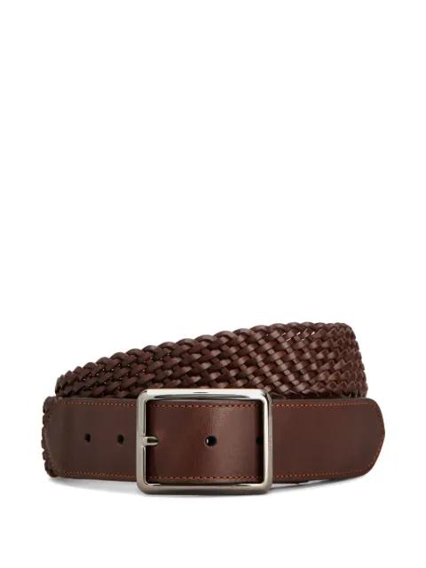 woven buckled belt by TODS