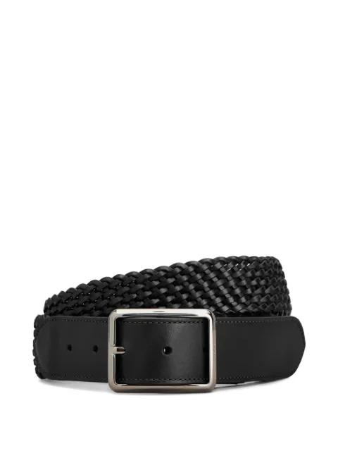 woven buckled belt by TODS