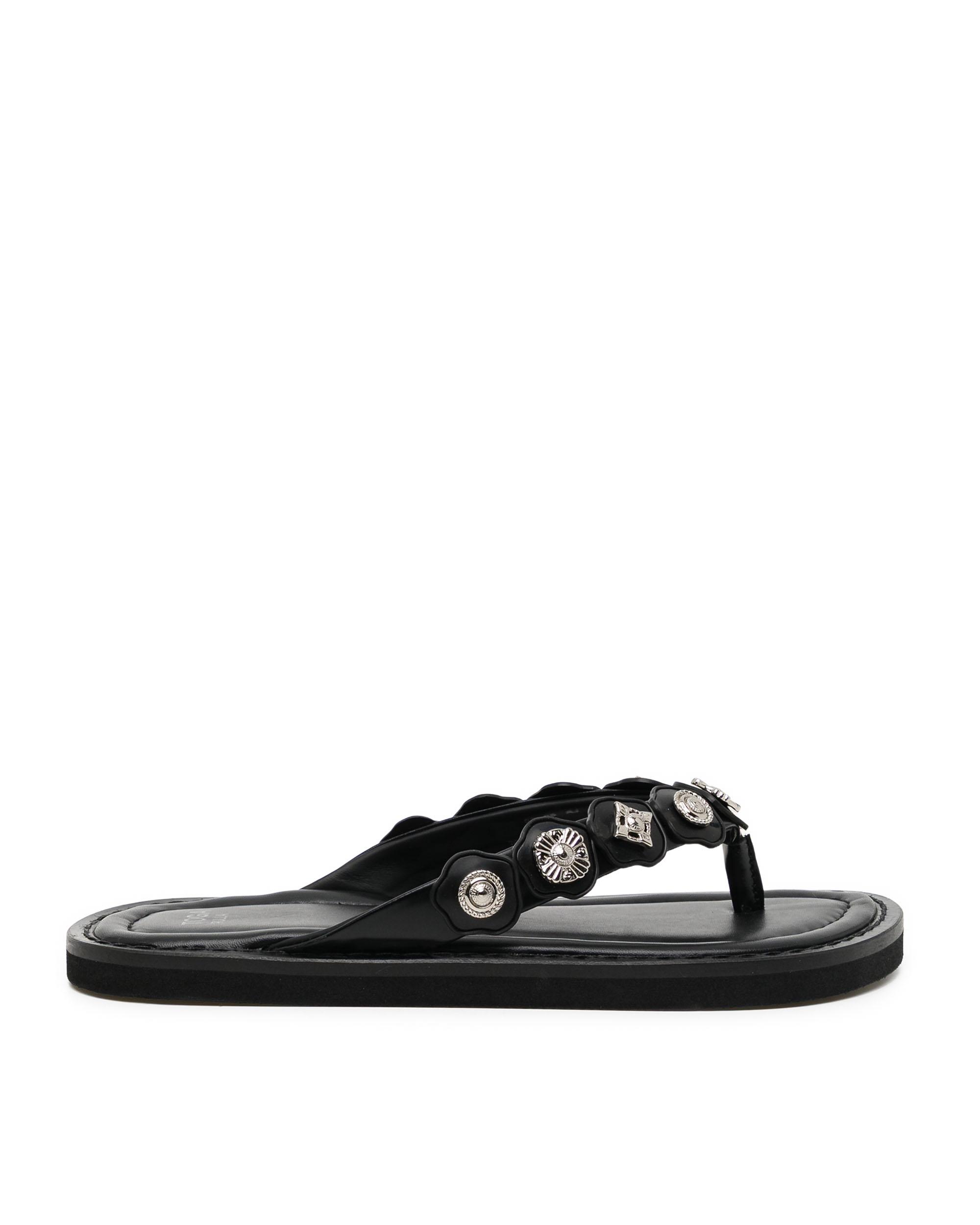 Flower concho thong sandals by TOGA