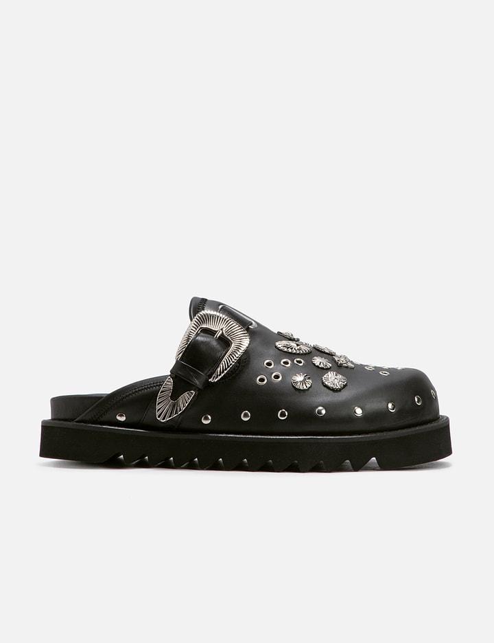 EYELET METAL SABOT by TOGA PULLA