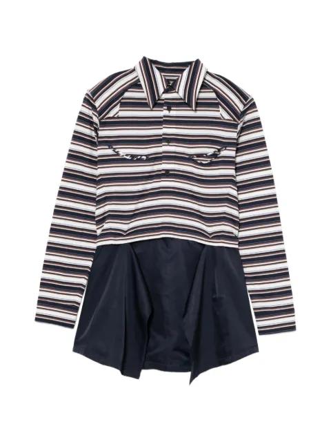 cotton jersey polo top by TOGA PULLA