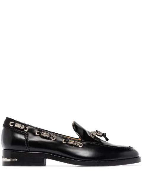 Polido ring-embellished loafers by TOGA