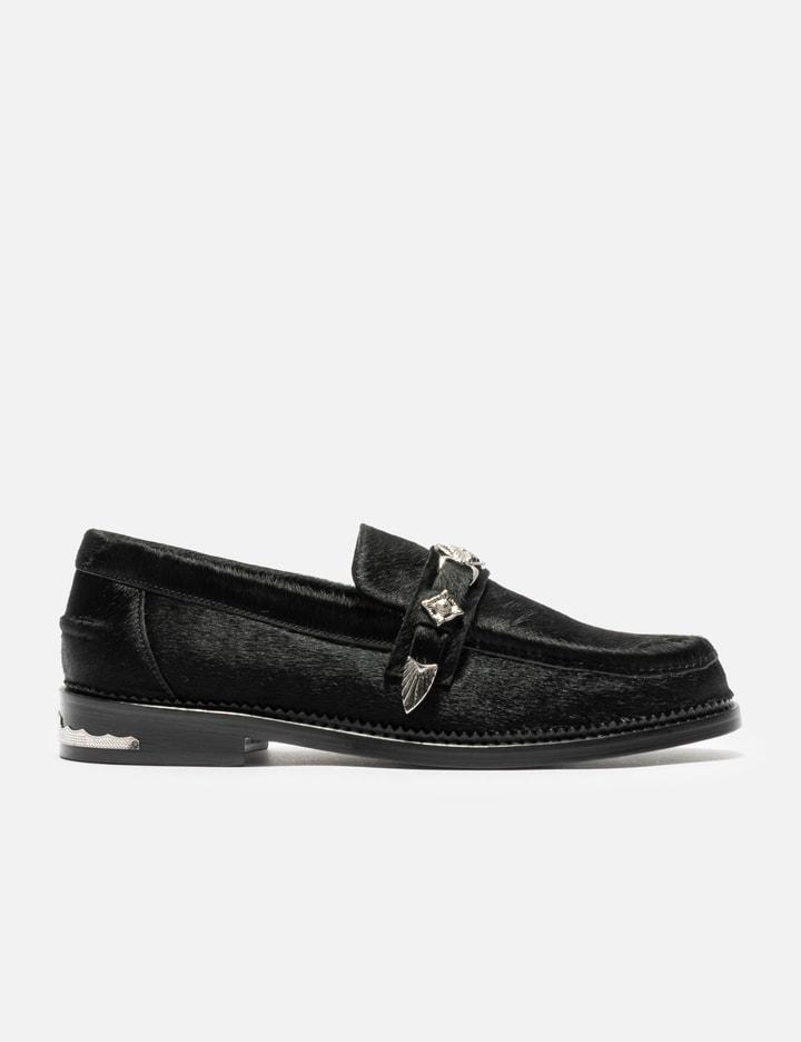 HBX Exclusive Black Pony Loafer by TOGA VIRILIS