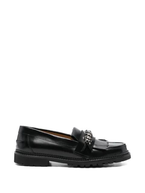 chain-tassel leather loafers by TOGA VIRILIS