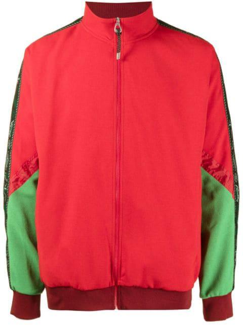 colour-block zipped sweater by TOGA VIRILIS