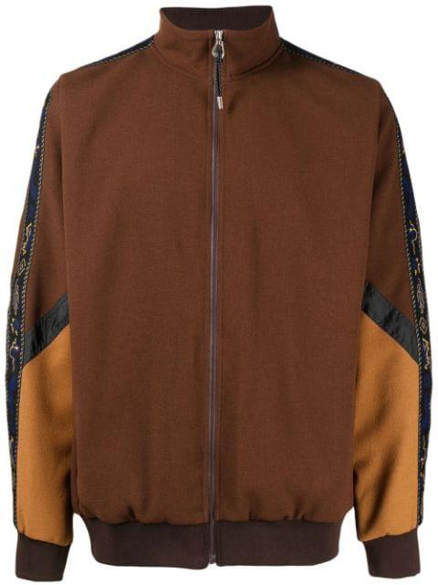 colour-block zipped sweater by TOGA VIRILIS