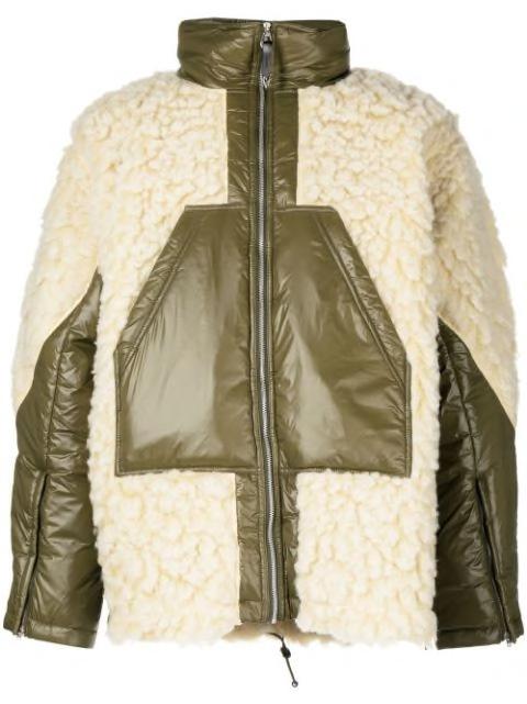 faux-shearling oversize coat by TOGA VIRILIS