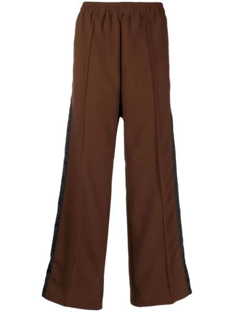 side-stripe straight-leg trousers by TOGA VIRILIS
