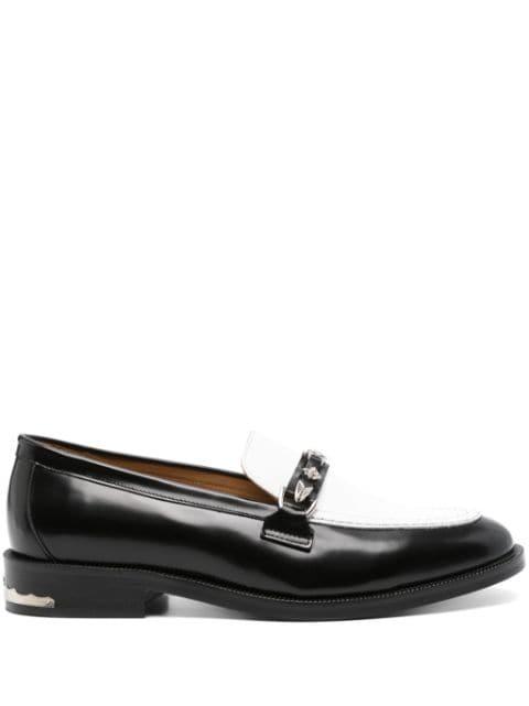 stud-detailing loafers by TOGA VIRILIS