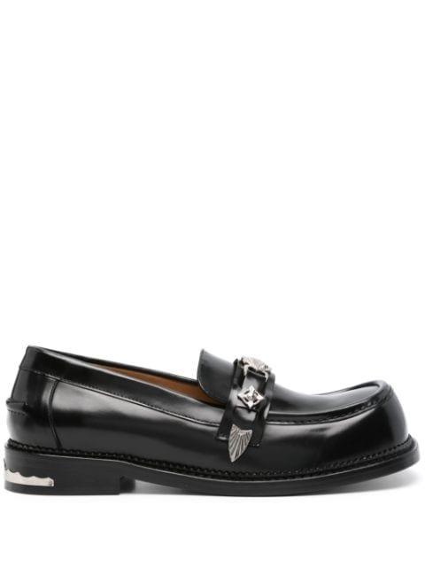 stud-detailing loafers by TOGA VIRILIS