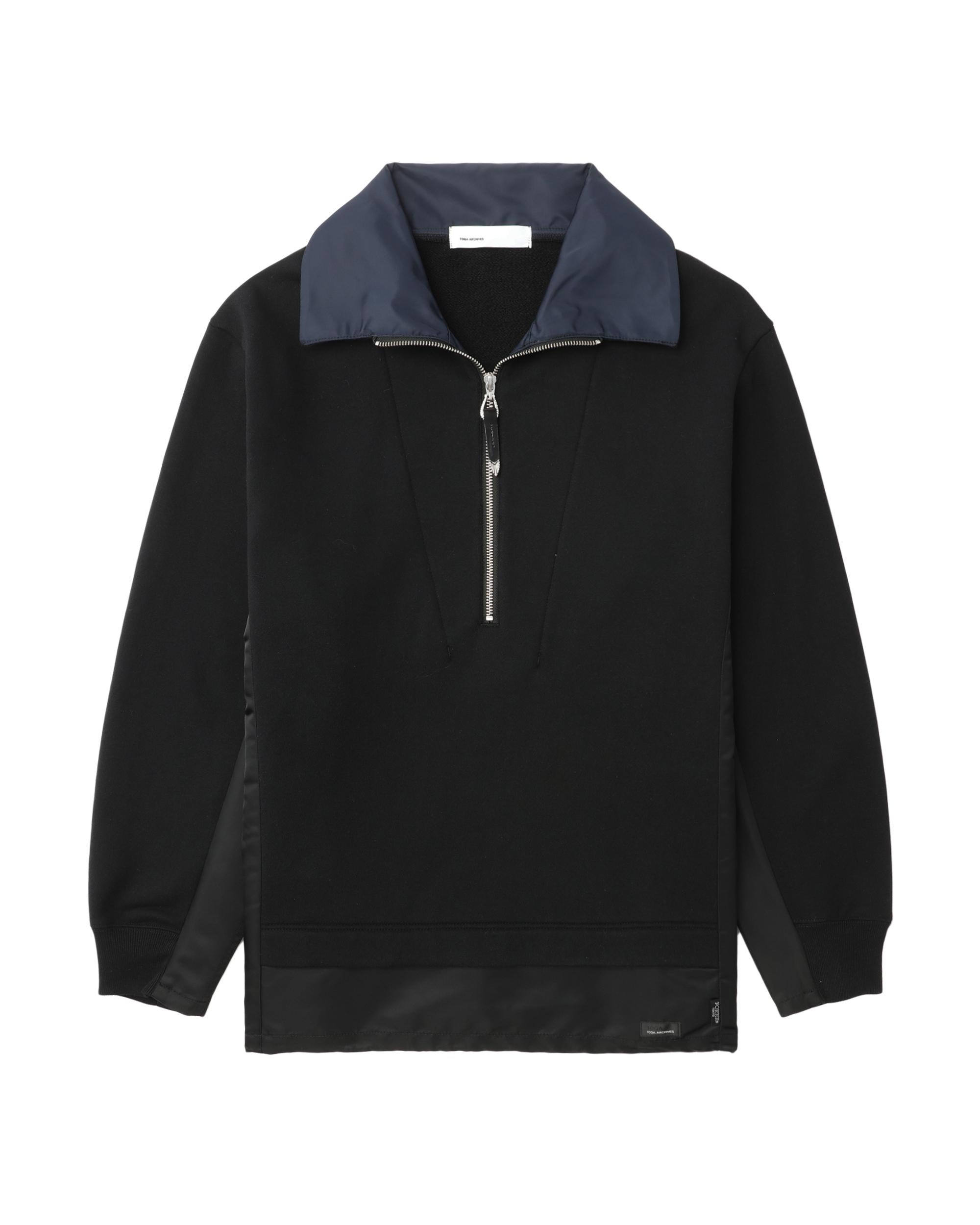 X PORTER half zip-up sweatshirt by TOGA