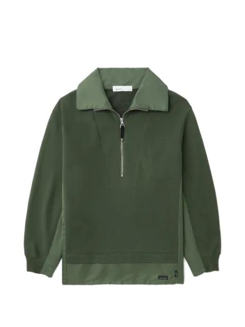 half-zip panelled sweatshirt by TOGA